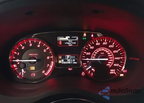 2016 Subaru Wrx Limited from USA, damaged, VIN JF1VA1J61G8822111